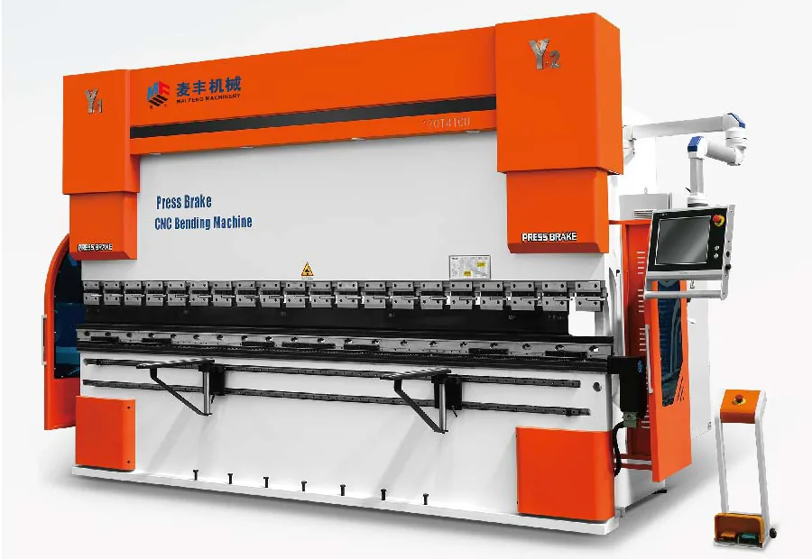WE67K electro-hydraulic servo CNC press brake